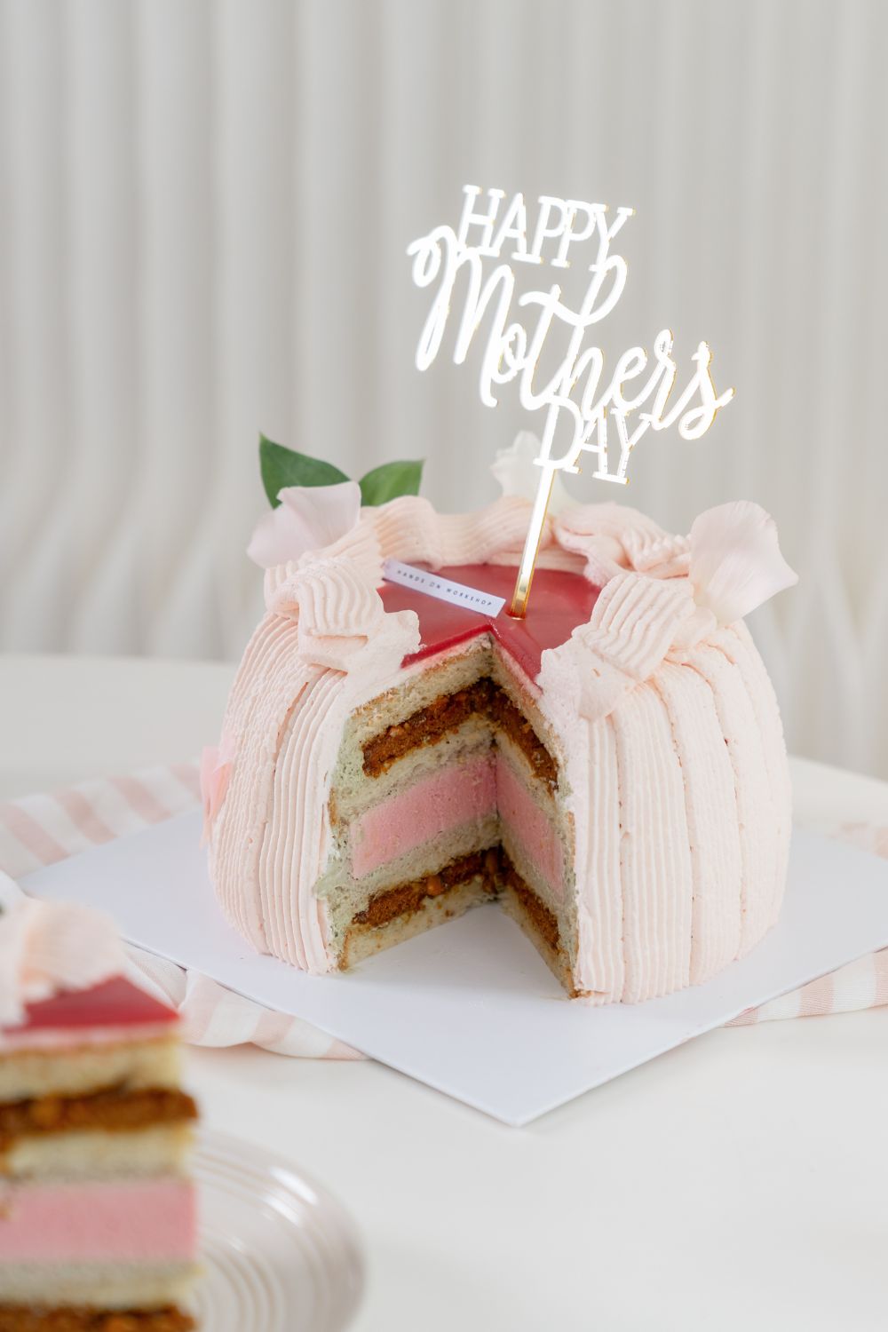 Taro and Mango Mother's Day Cake