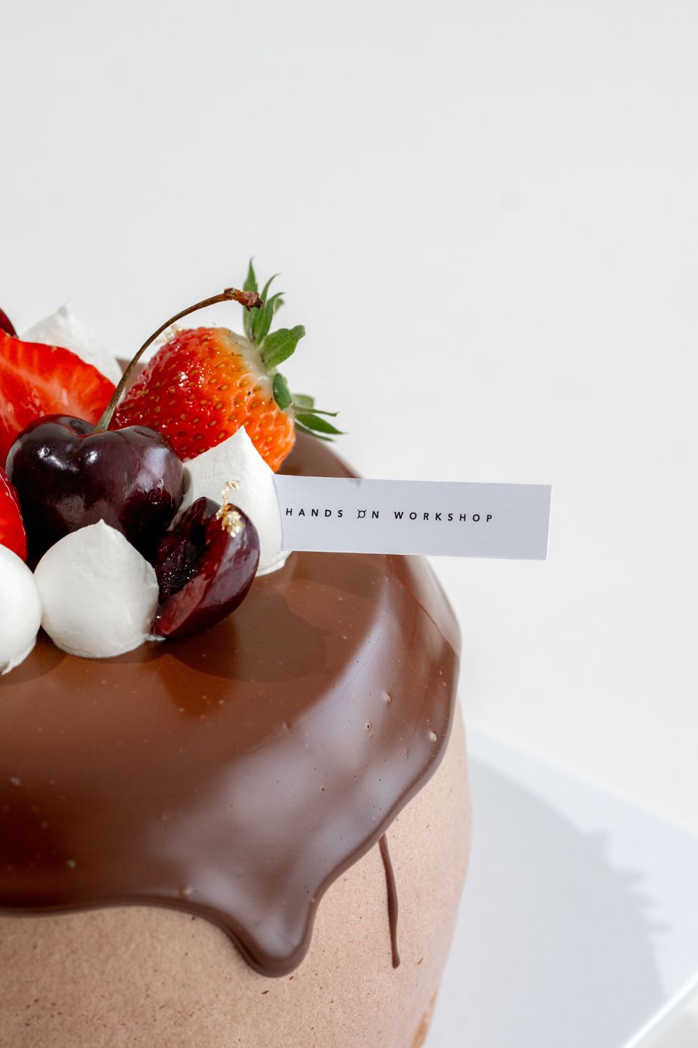 Chocolate Strawberry Dome Cake Baking & Decoration Class