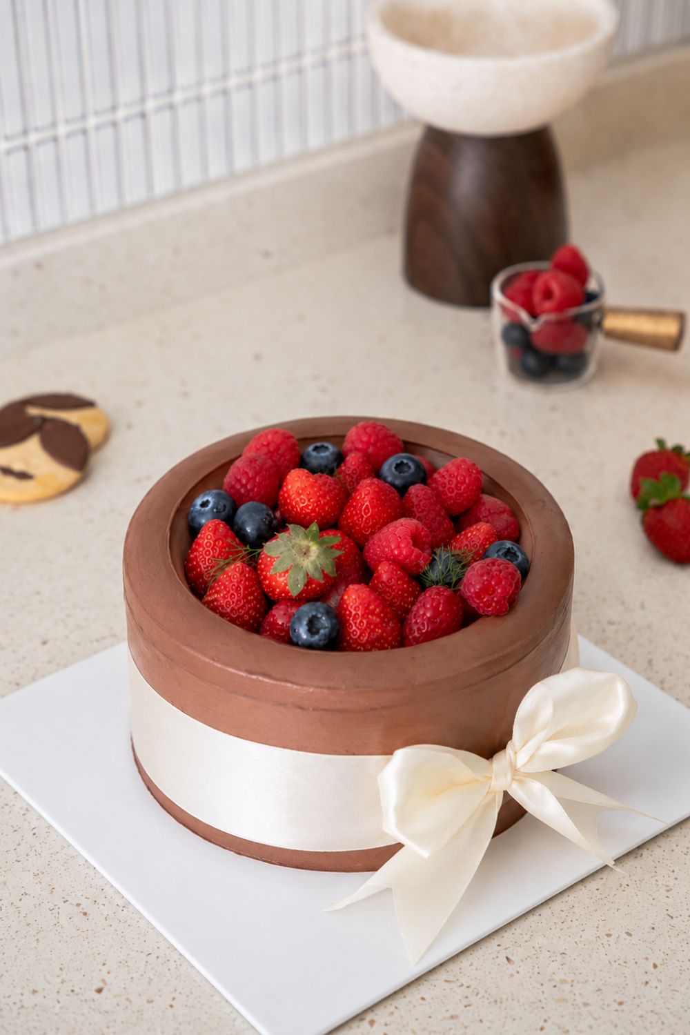 Raspberry Chocolate Cake