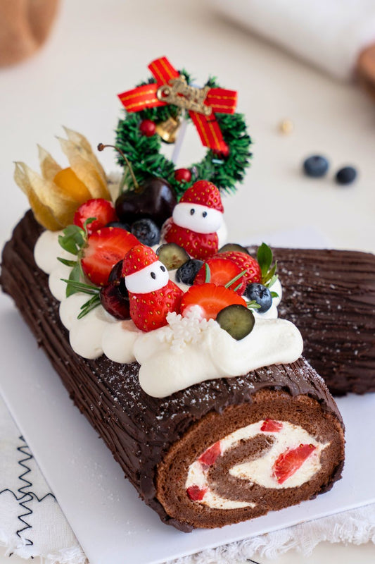 Christmas Yule Log Baking & Decoration Class
