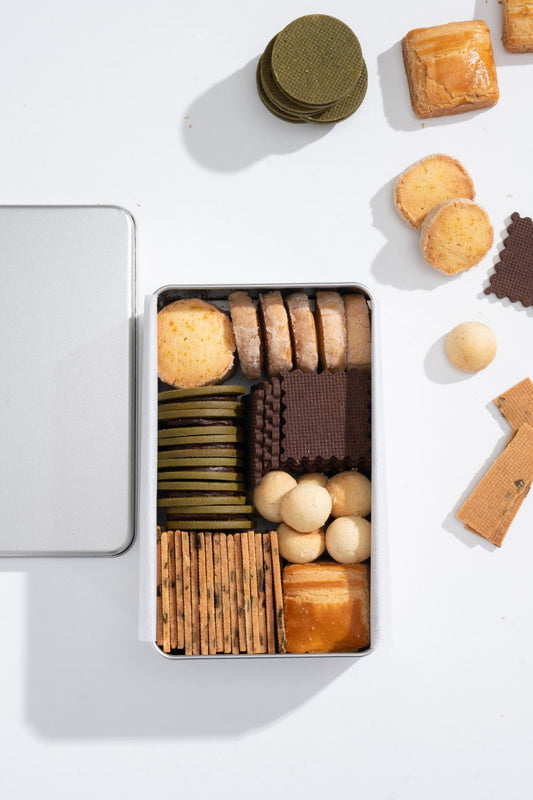 Cookie box - The Golden Bake Collection Baking Class