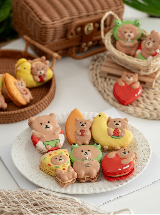 3D Bear Bear Macarons Baking & Decoration Class