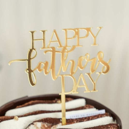 Happy Father's Day Cake Topper