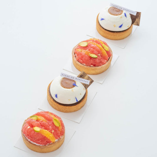 Grapefruit & Chocolate Coffee Tarts Baking Class