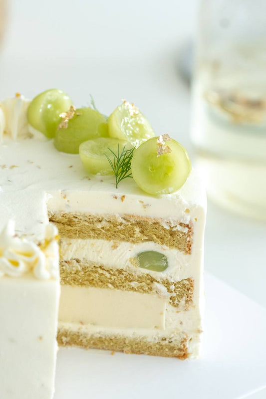 Jasmine Osmanthus Green Grape Cake Baking Class