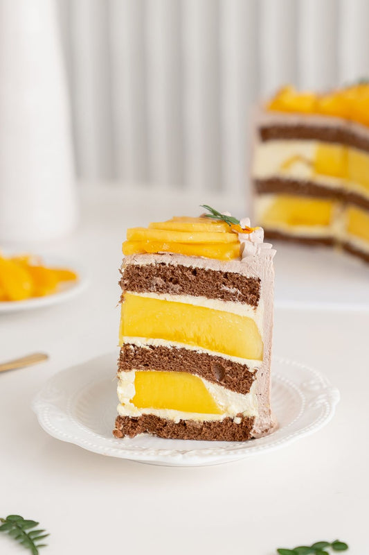 Mango Chocolate Cake