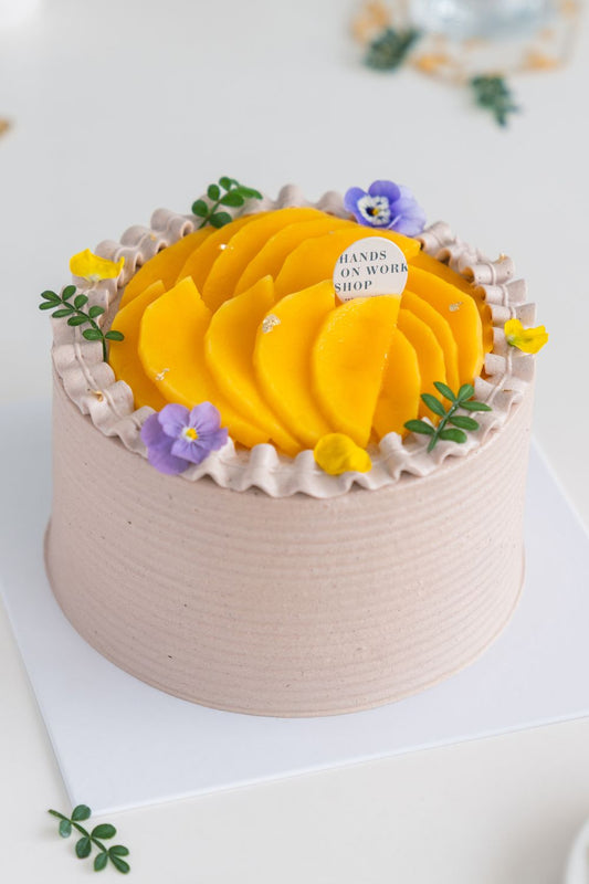 Mango Chocolate Cake