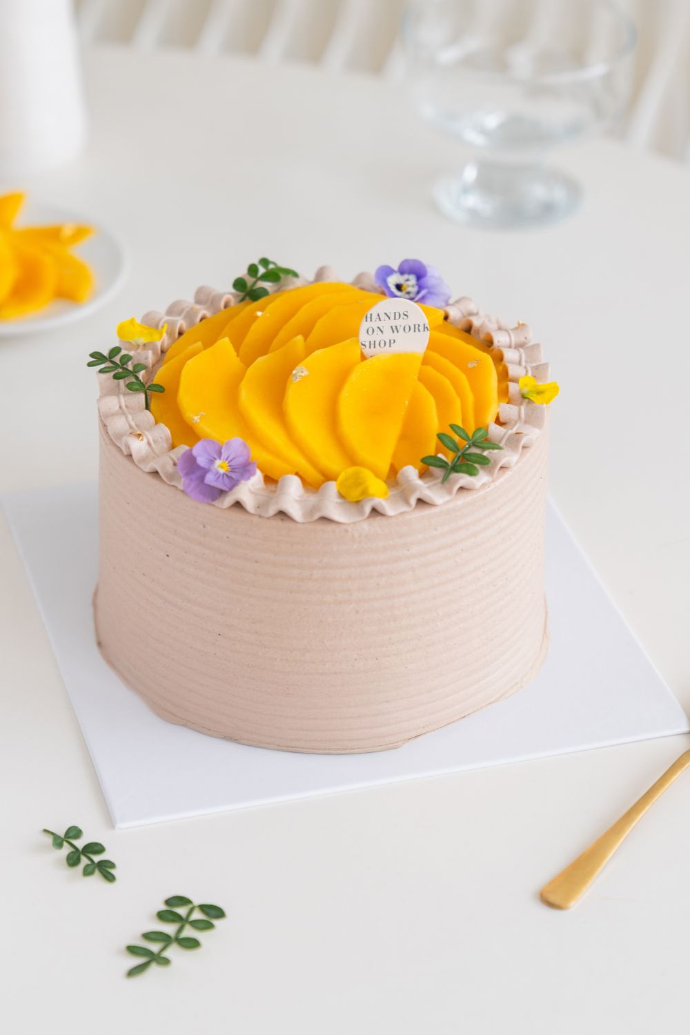Mango Chocolate Cake Baking & Decoration Class