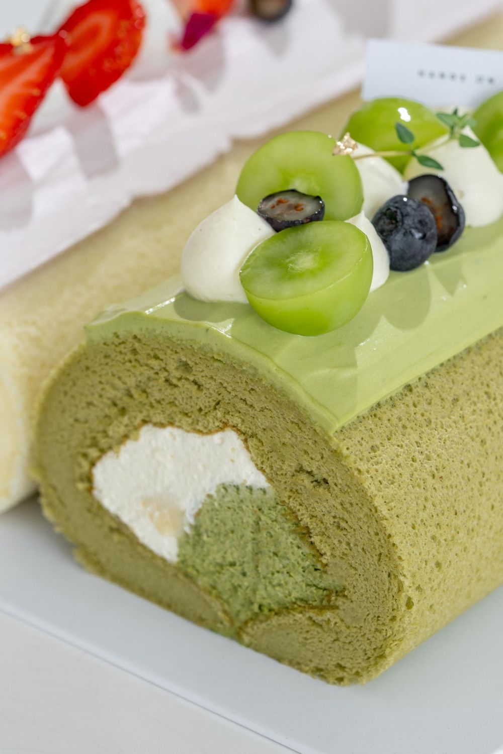 Raspberry & Matcha Yuzu Roll Cake Baking & Decoration Class