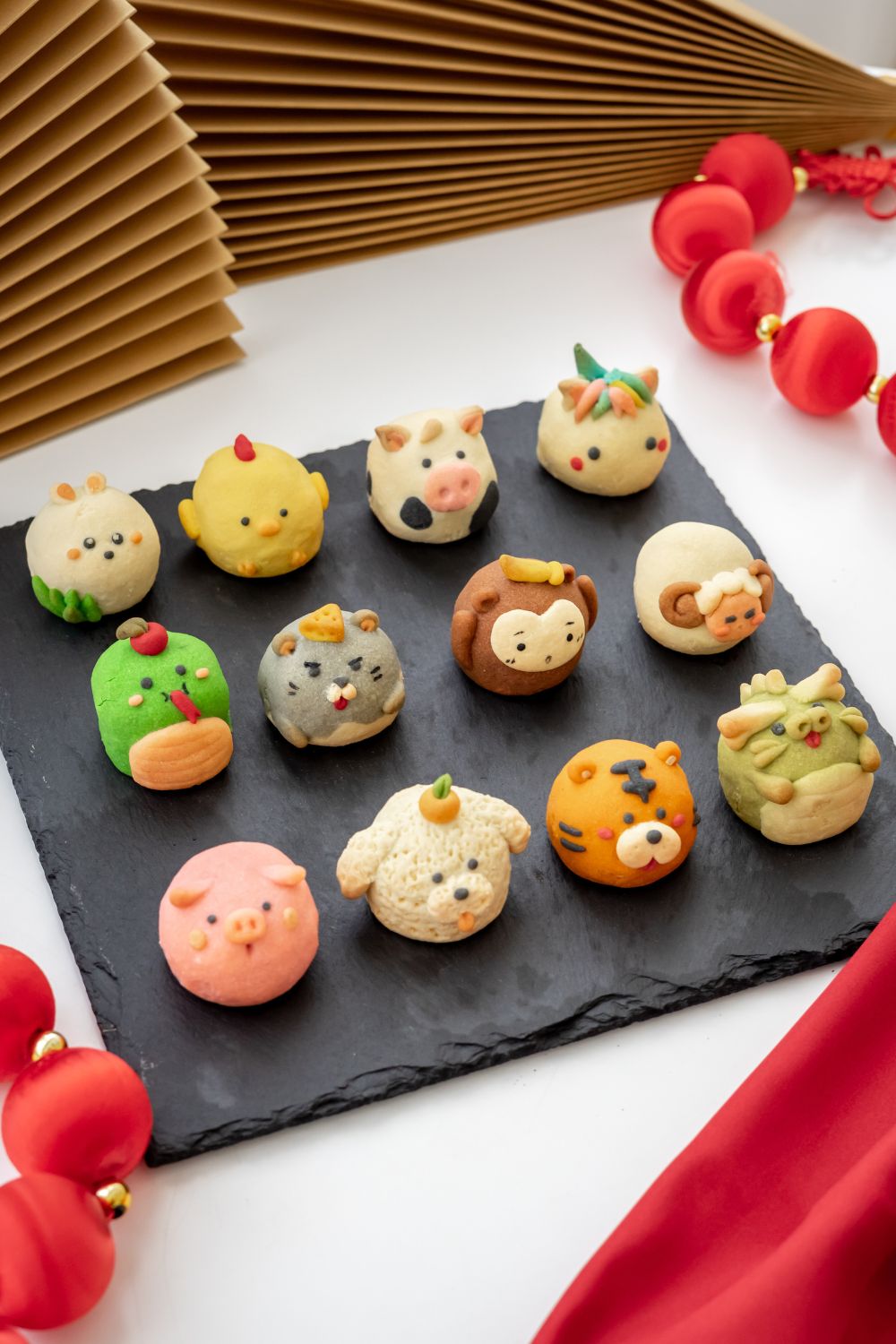Cute Animal Zodiac Pineapple Tarts (6 Designs) Baking & Decoration Class