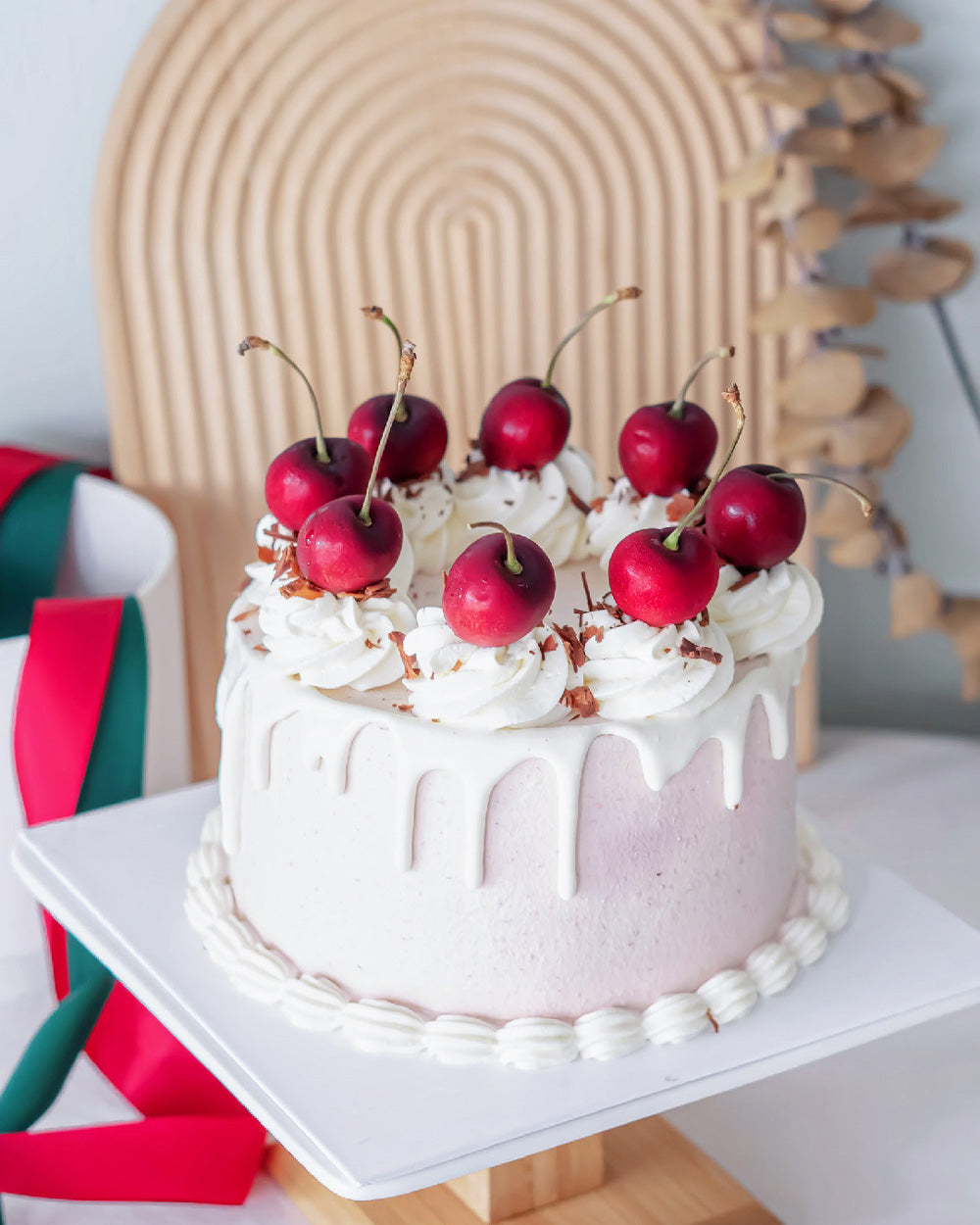 Black Forest Chocolate Cake with fresh cream