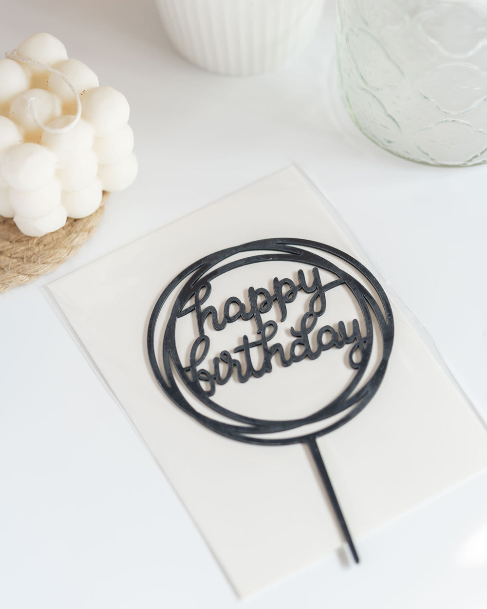 Happy Birthday Cake Topper from Hands On Workshop Academy