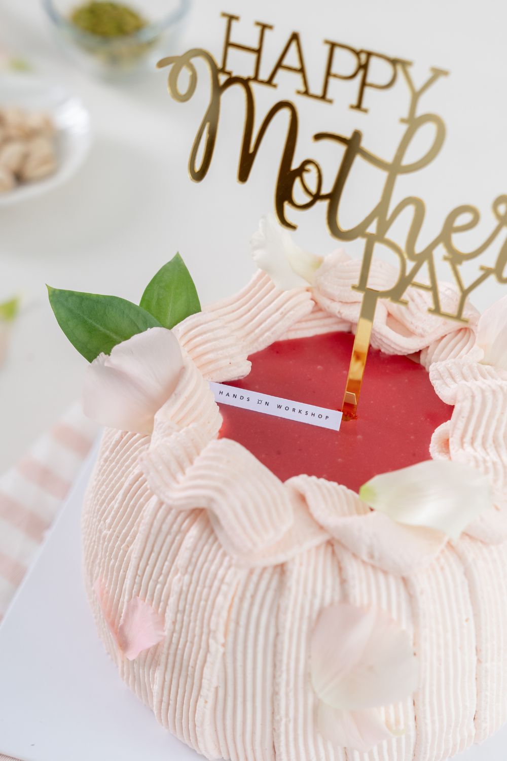 Mother's Day Mango and Taro Cake