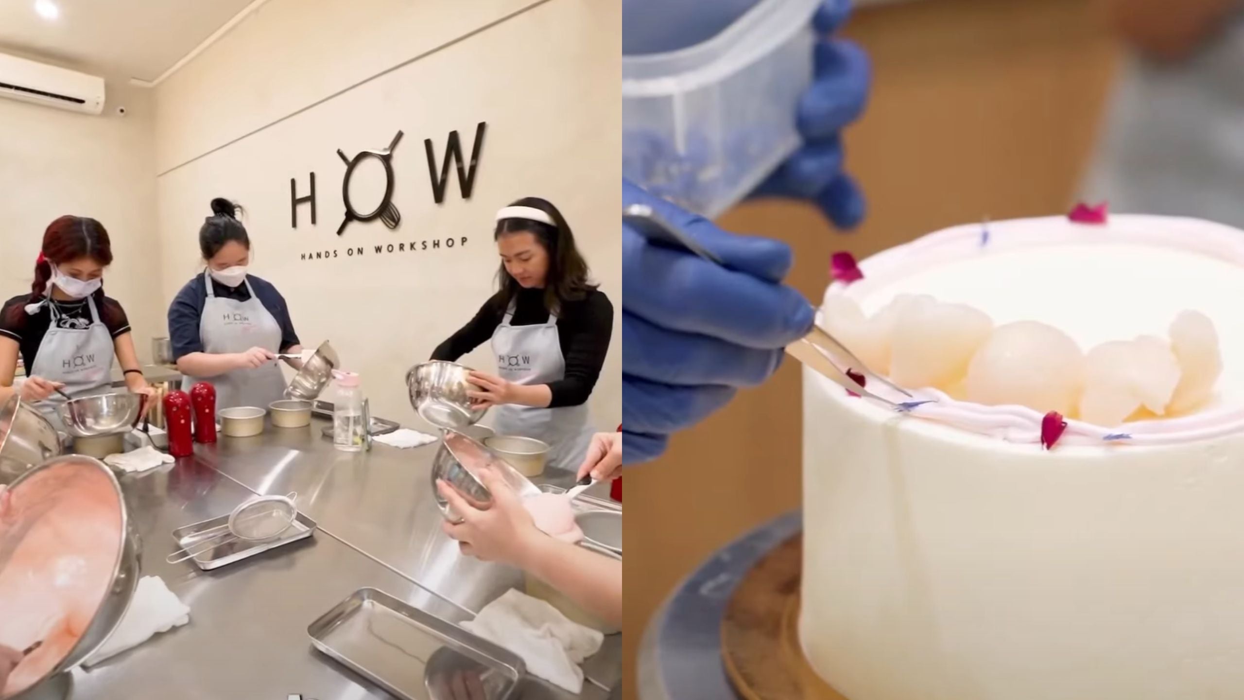 Load video: What it&#39;s like attending a baking class at Hands On Workshop Academy