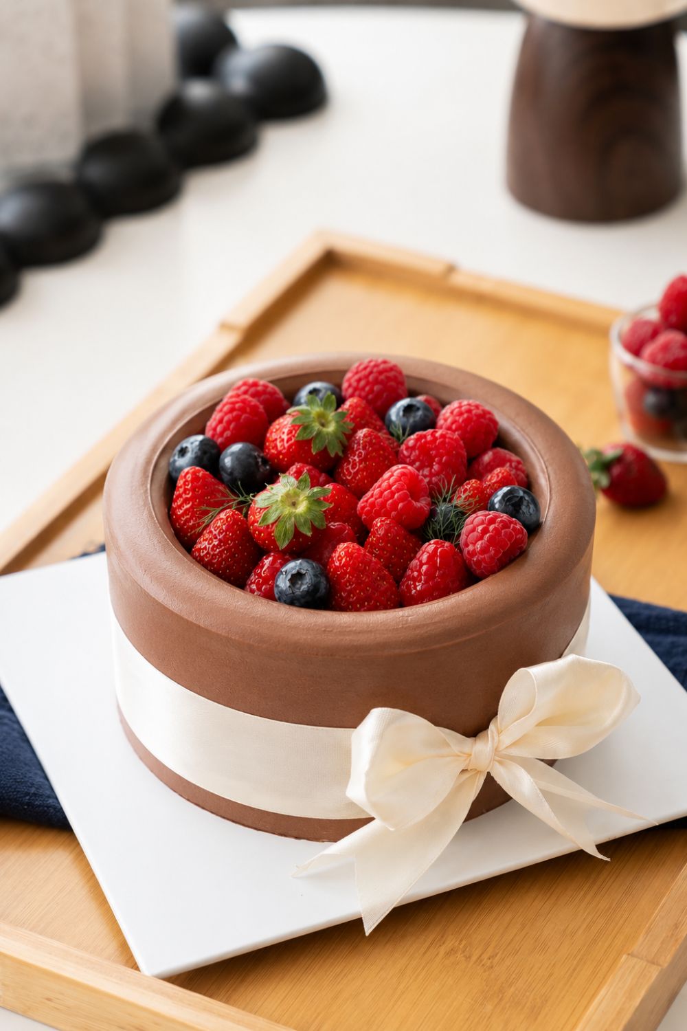 Raspberry Chocolate Cake
