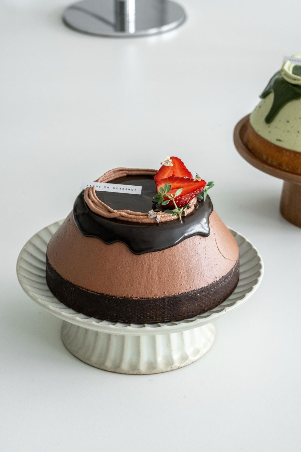 Chocolate Strawberry Tart and Matcha Mango Tart Baking & Decoration Class