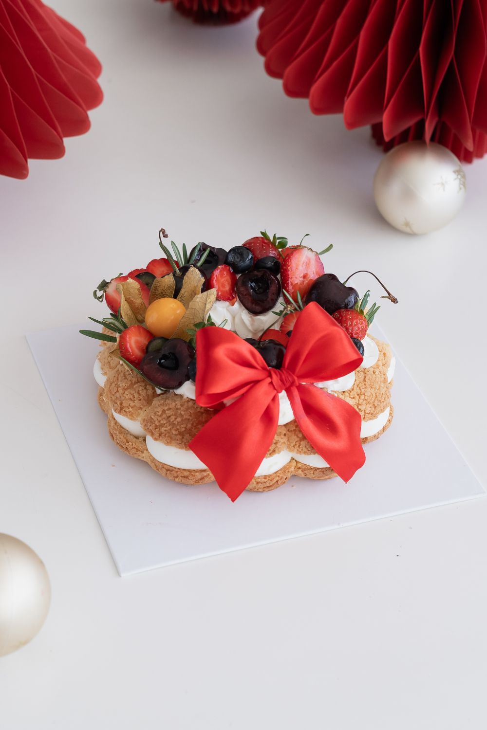 Christmas Wreath Choux Baking & Decoration Class