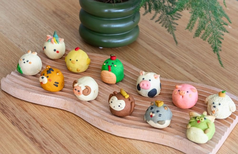 Cute Animal Zodiac Pineapple Tarts (6 Designs) Baking & Decoration Class