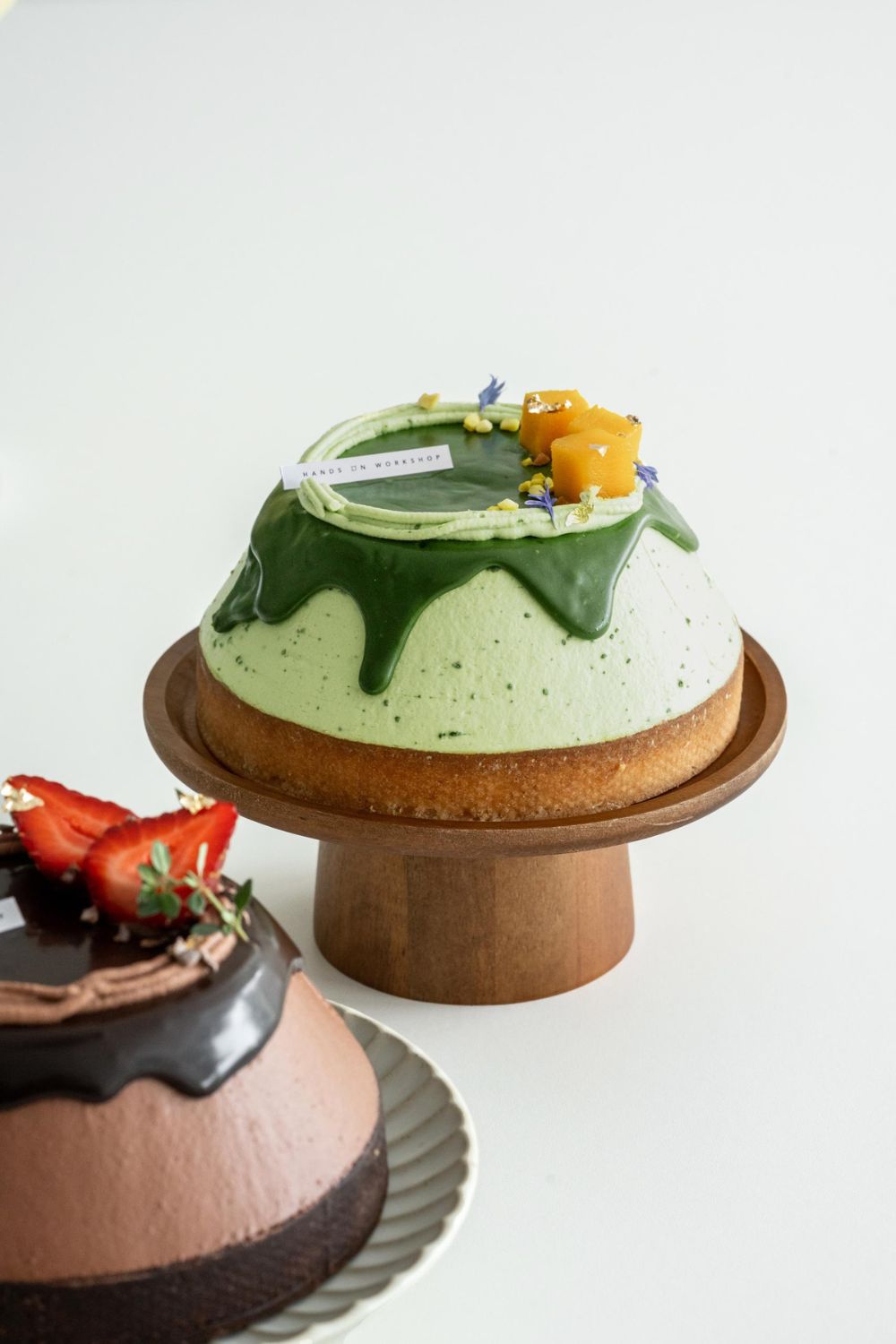 Chocolate Strawberry Tart and Matcha Mango Tart Baking & Decoration Class