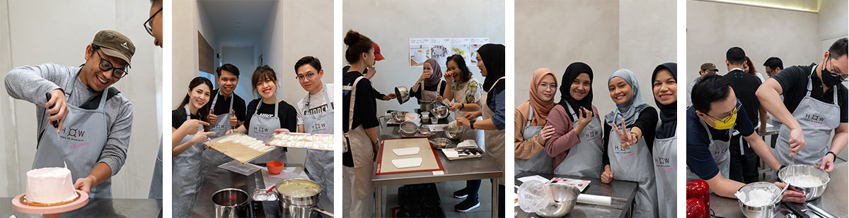 Team building baking events at Hands On Workshop Academy