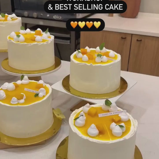Mango Cake Baking and Decorating Class Highlights
