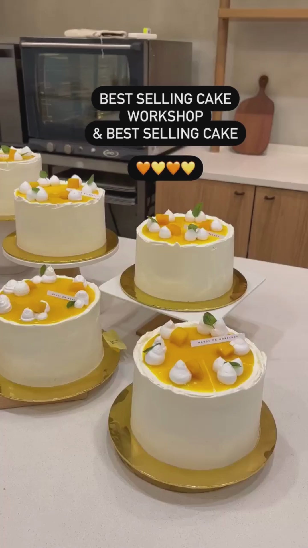 Mango Cake Baking and Decorating Class Highlights