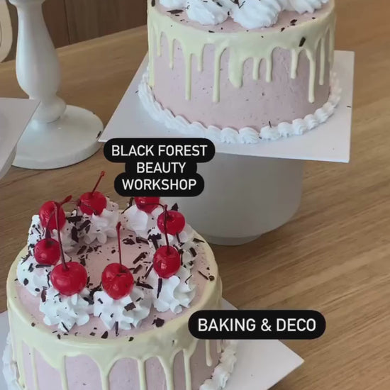 Black Forest Cake Baking and Decorating Class Highlights