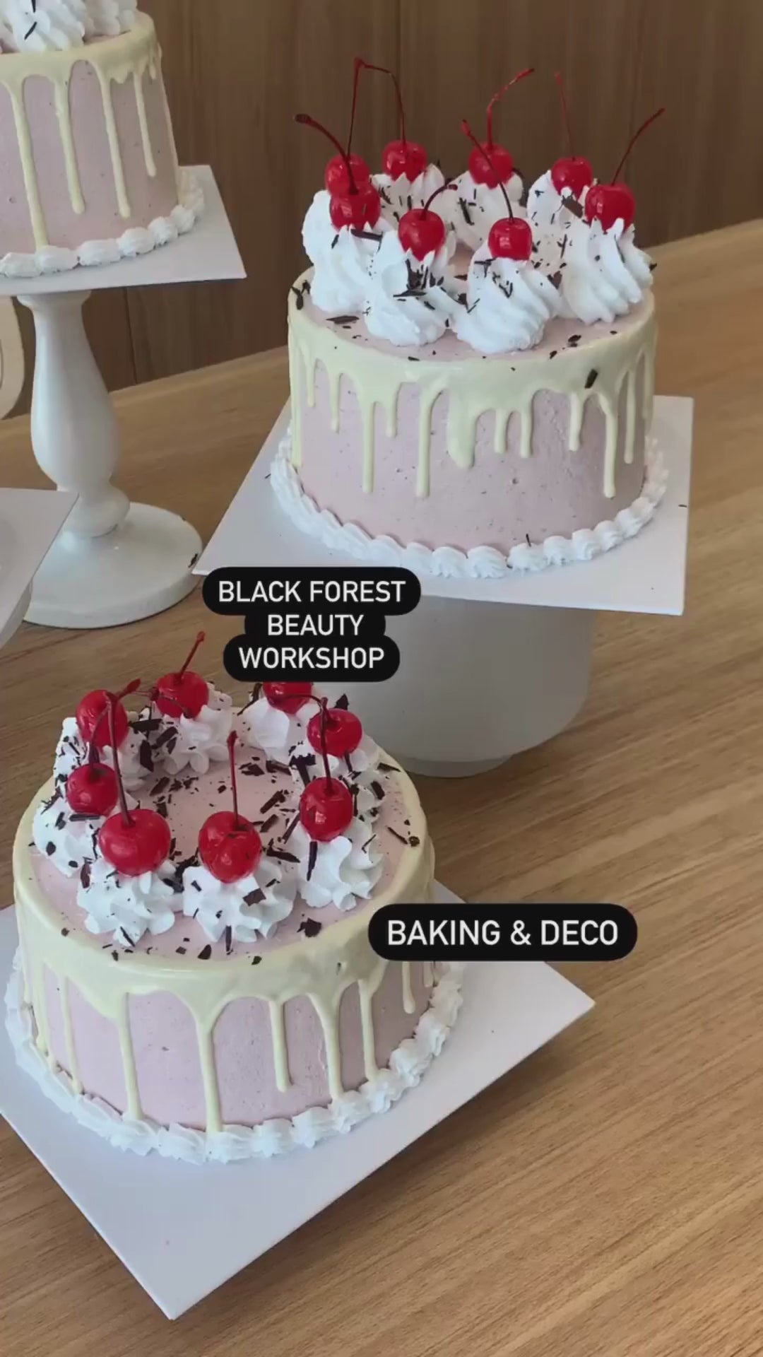 Black Forest Cake Baking and Decorating Class Highlights